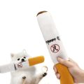 Funny Pet Toys Cigar Big Smoke Plush Squeak Dog Chew Toy Interactive Molar Chew Toy Bite Resistant Fake Cigarette Dog Chew Toy.