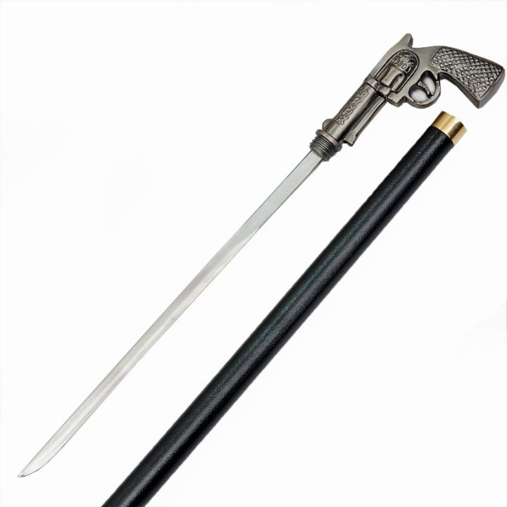 Gun Handle Walking Stick, Unique Walking   Stick, Comfortable Grip Walking Stick, High   Quality Walking Stick, Bold Design Cane