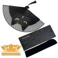 Cat Chinese Cartoon Silk Fashionable Japan style Hand Fans Popular Lovely Kitty fan Handheld Folding Women Girls show Fans. 