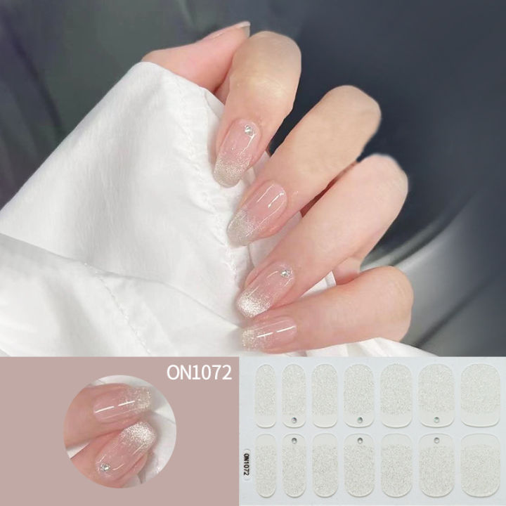 22Pcs%20White%20French%20Press%20on%20Fake%20Nails%20Full%20Cover%20Artificial%20Wearable%20Nail%20Beauty%20Tips%20Naked%20French%20White%20False%20Nails%20Art%20-%20Image%203