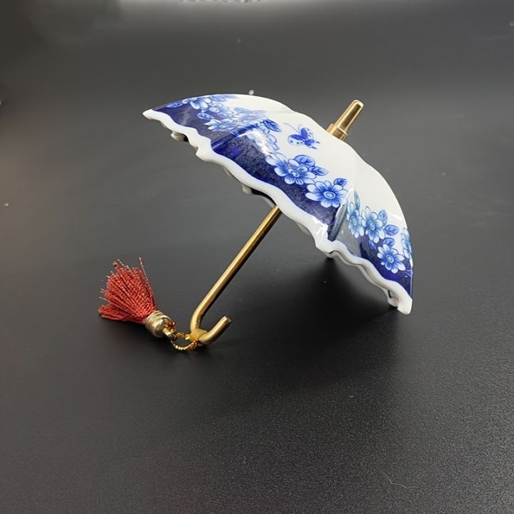1pc%20Ceramic%20Tea%20Strainer%20-%20Blue%20&%20White%20Umbrella%20Design%20with%20Tassel,%20Compact%20for%20Office/Home%20Decor,for%20Kung%20Fu%20Tea%20Sets%20-%20Image%207