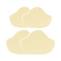 4pcs Shoe Repair Stickers Fabric Heel Protector Anti-Wear Repair Holes Self-adhesive Patches Insoles Pad Foot Care Insert. 