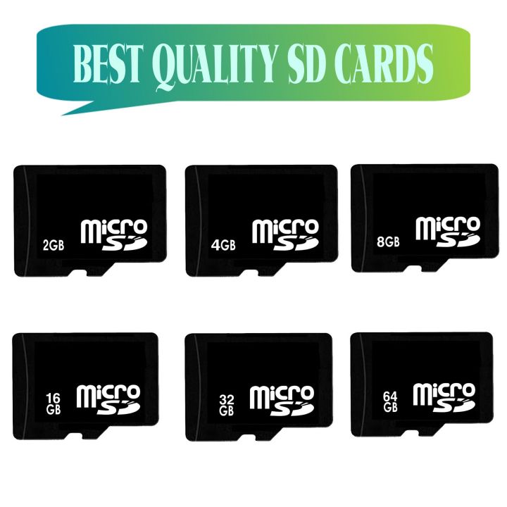 Orignal Micro SD Cards 2GB, 4GB, 8GB, 16GB, 32GB, 64GB, 128GB Best Qauilty Memory card
