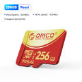 ORICO 64GB MicroSDXC UHS-I Memory Card, 180MB/s, 4K UHD Recording, U3, Class10, V30, A1, Micro SD for Action Camera, Dash Cam. 