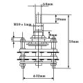 New 2 Pole 6/7/8/9/10 Position 4 Pole 3/5 Position With Channel Rotary Switch Selector With Cap Channel Selector Rotary Switch. 