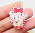 5 pcs / set Random color cute kawai hello kitty hair pins for girls,  hair clips for baby girls, Korean hair accessories for girls. 