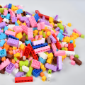 300/500/1000 DIY Creative Building Blocks Bulk Set Urban Classic Blocks Assembled Birthday Children's Educational Toys.