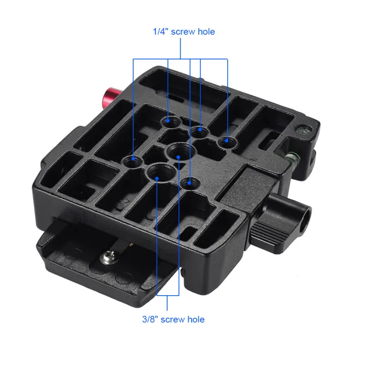 Andoer%20Video%20Camera%20Tripod%20Quick%20Release%20Clamp%20Adapter%20with%20Quick%20Release%20Plate%20for%20Manfrotto%20501%20500AH%20701HDV%20503HDV%20Q5%20Head%20-%20Image%205