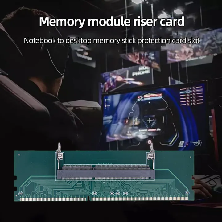 DDR3%20DDR4%20to%20SO-DIMM%20Adapter%20Connectors%20Laptop%20RAM%20Memory%20DDR3/4/5%20Sodimm%20to%20Dimm%20Riser%20240pin%20288pin%20DIMM%20Card%20for%20Desktop%20-%20Image%203