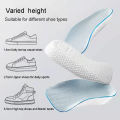 1 Pair of Halloween Decorations 1.5/2.5/3.5 cm Arch Support Height Increase Insole Elastic Lift Men's and Women's Insoles.