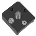 Quick Release 1/4" Hot Cold Shoe Mount for DSLR Rig Video Light Camera Cage Monitor Magic Arm LED Light Flash. 