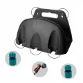 Hose Holder Wall Mounted Durable Hose Hooks Metal Hose Hanger Durable Hose Hooks Metal Water Hose Holder for Outside Hose. 