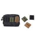 Tactical Patch 2-Round Holder Adhesive 2 Hole Cartridges Hook Loop Patch Hunting Rifles M4 Shotgun Bullet Pouch. 