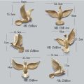 Wall Decor Sparrows | Resin Birds 6 Pcs Set Wall Decor | Hanging Sparrows | Decoration Sparrows |. 