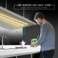 1M-5M PIR Motion Sensor LED Strip Lights IP65 Waterproof DC 12V Light Strip For Stairs Wardrobe Closet Kitchen Smart On/Off Lamp. 