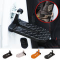 Foldable Car Roof Rack Step Car Door Step Universal Latch Hook Auxiliary Walking Car Foot Pedal Aluminium Alloy Safety Hammer. 