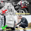 21-10Pcs Vacuum Car Tyre Repair Nail Set Universal Tire Screw Tubeless Repair Tools Kit Car Motorcycle Truck Accessories.