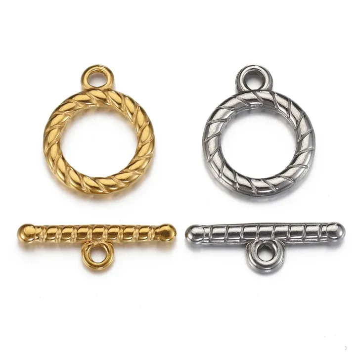 12/Pcs%20Bracelet%20LOCK%20-%20Stainless%20Steel%20OT%20Toggle%20Claps%20for%20jewellery%20making%20-%20Necklace%20Necklaces%20Bracelets%20Connector%20Hooks%20Finding%20Accessories%20-%20Image%207