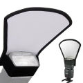 Universal Softbox Flash Bounce Reflector Diffuser Softbox Camera Accessories Silver White for Canon Nikon Camera Photo Studio. 