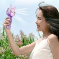 Portable Mini Electric Fan Rabbit Fox Ear USB Charging Fan Desktop Mobile Phone Holder Fan (Random Color ). 