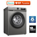 Hisens 8 Kg Inverter Motor Front Load Washing Machine WFQP8014EVMT. 