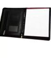 leather file folder. 