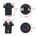 10Pcs B8.5D B8.4D B8.3D Lamp Holder For Instrument Light Dashboard Light Shifter Light  A/C Panels And Other Gauges Light. 