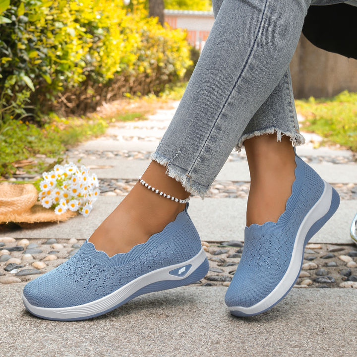 Women%20Shoes%20Orthopedic%20Knit%20Walking%20Shoes%20Breathable%20Slip-On%20Loafers%20Soft%20Non-Slip%20Wedge%20Sneakers%20Comfortable%20Casual%20Footwear%20-%20Image%206