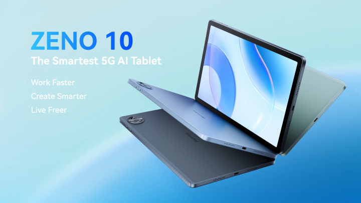Blackview ZENO 10 The Smartest 5G AI Tablet | 11.0" FHD+ IPS 90Hz Refresh Rate | UNISOC Tiger T8200 | 8800mAh (18W Fast Charging) | 4 × Box Speaker |