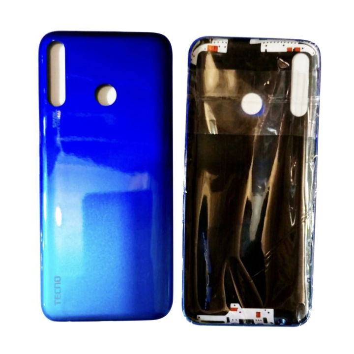 Tecno Spark 4 Back Cover Housing Battery Door Back Cover Back Battery Housing For Tecno Spark 4