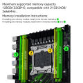 MACHINIST X99 Motherboard X99 PR9 Support TPM2.0 LGA 2011-3 Intel Xeon E5 V3&V4 CPU DDR4 RAM SATA/NVME M.2 Slot USB3.0. 