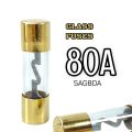 AGU fuse 80A car fuse protect car and audio system with 5ag80a 5AG glass fuse. 