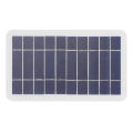 5V 2W Solar Panel Output USB Outdoor Portable Solar System Mobile Phone Chargers. 