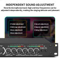 LEUS T4 Professional Digital Reverberation Multi Effect DSP Processor Audio Processor Equalizer. 