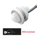 AC85-265V Double Adjustable Delay PIR Sensor Detector Smart Switch LED PIR Infrared Motion Sensor Auto Switch Light Strip Switch.