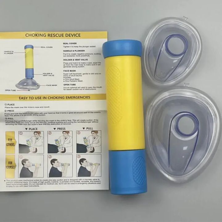 Heimlich Rescue Device First Aid Kit Anti-choking Rescue Device Anti Asphyxia Face Mask ...