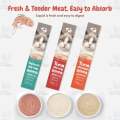Pelen Cat Treats Tuna Chicken, Tuna Shrimp, Salmon Shrimp 15g X 50 Pcs ( 3 Flavors ). 