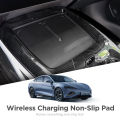 LUCKEASY for BYD Seal EV Anti-skid Pad Car Phone Wireless Charging Non-slip Pad Silicone Accessories (Only The Pad). 