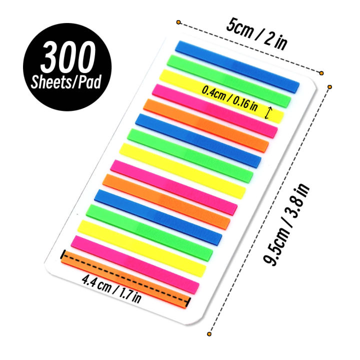 3000%20Sheets%20Color%20Stickers%20Transparent%20Fluorescent%20Index%20Tabs%20Flags%20Sticky%20Note%20Page%20Bookmark%20School%20Office%20Supplies%20Stationery%20-%20Image%202