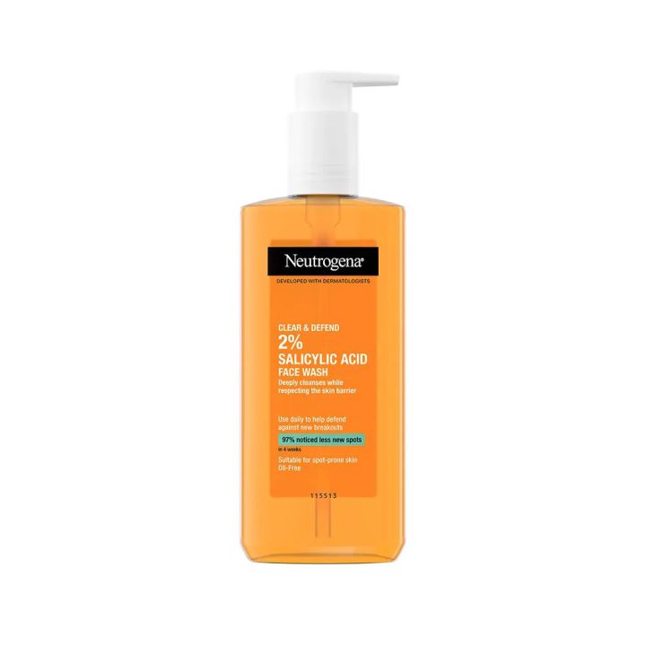 International Product Neutrogena Clear & Defend 2% Salicylic Acid Face Wash

(200ml)