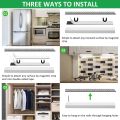 Tailcas Under Cabinet Kitchen Lights, 3 Pack 2000mAh 26 LED Motion Sensor Dimmable Cupboard Lights, 6000K USB Rechargeable Night Light with Magnetic Strip for Wardrobe, Closet, Stairs(20cm). 