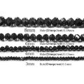 70-300pcs 3/4/6/8mm Translucent Czech Crystal Glass Bead Faceted Colorful Spacer Bead For DIY Bracelet Jewelry Making Supplies.