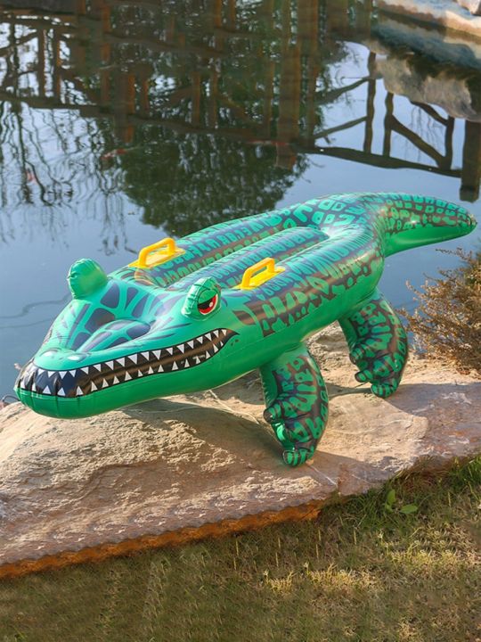 Inflatable%20Crocodile%20Shaped%20Surfboard%20Alligator%20Floating%20Pad%20for%20Pool%20Body%20Mat%20Replacement%20Surfboatd%20Daily%20Use%20Kids%20Swim%20Toy%20-%20Image%206