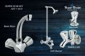 Bathroom Set Shower Set Wall Mounted Complete Bathroom Fitting 100% Brass Chrome Super Ocean Sanitary fittings Super Star Set. 