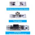 2~1PCS 12V 24V PIR Motion Sensor Touch Switch Capacitive Module LED Dimming Control Lamps Scan Sweep Hand Sensor Sensor Module. 