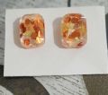 Resin earring.. 