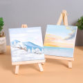 Wood Photo Frame Stand Tabletop Decorative Small Oil Painting Stand. 