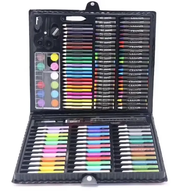 168/150%20pcs%20colouring%20kit,%20Painting%20&%20Drawing%20Art%20Box%20consits%20Oil%20pastels,%20Crayons,%20%20Pencil%20colours%20,%20Markers%20,water%20colours,%20paper%20pins%20,%20sharpner%20etc%20kids%20multifunctional%20box%20set%20creative%20school%20gift%20stationery%20-%20Image%208
