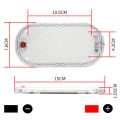 1PC/2PCS Vehicle Dome Light 12V 24V Car Interior Light With Switch Universal Design for RVs Van Truck Camper Boat Reading Light.