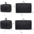 super large capacity travel duffel bag foldable luggage travel bag Waterproof Polyester Organizer Cloth Quilt Storage Bag. 